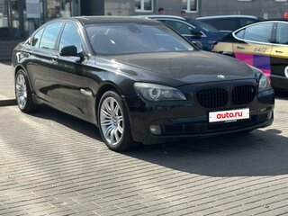 2008 BMW 7 серии 740i V (F01/F02/F04), чёрный, 1750000 рублей, вид 4