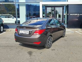 2016 Hyundai Solaris I Рестайлинг, коричневый, 769000 рублей, вид 5