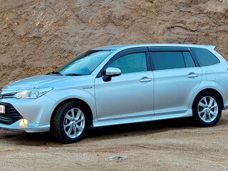 2016 Toyota Corolla Fielder XI (E160, E170, E180) Рестайлинг 1, серебристый, 1180000 рублей, вид 2