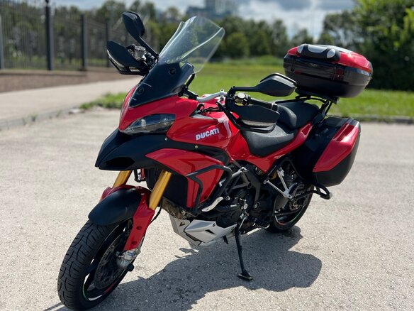 2010 Ducati Multistrada 1200, красный, 800000 рублей - вид 1