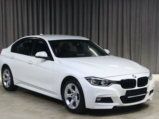 2017 BMW 3 серии 320i xDrive VI (F3x) Рестайлинг, белый, 1899000 рублей, вид 3
