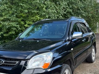 2010 Kia Sportage II Рестайлинг, чёрный, 850000 рублей, вид 2