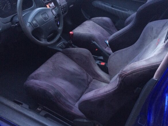1999 Honda Civic VI, синий - вид 4
