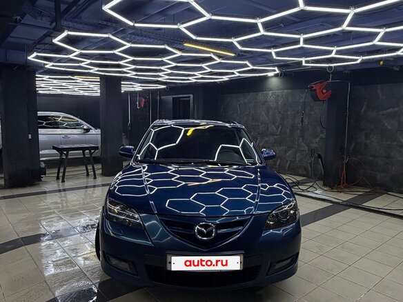 2007 Mazda 3 I (BK) Рестайлинг, синий, 500000 рублей - вид 2