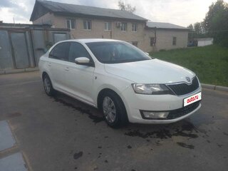 2017 Skoda Rapid I Рестайлинг, белый, 545000 рублей, вид 1