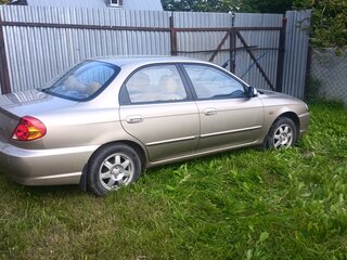 2007 Kia Spectra I Рестайлинг 2, золотистый, 999999 рублей, вид 4