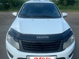 2018 Lada (ВАЗ) Granta I, белый, 570000 рублей, вид 2