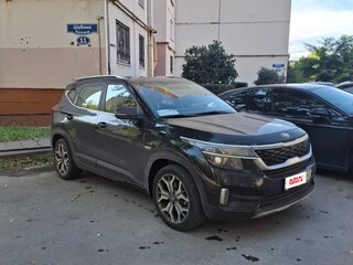 2021 Kia Seltos I, чёрный, 1900000 рублей, вид 2