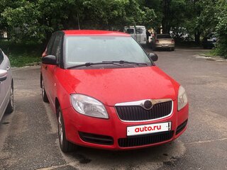 2008 Skoda Fabia II, красный, 300000 рублей, вид 4