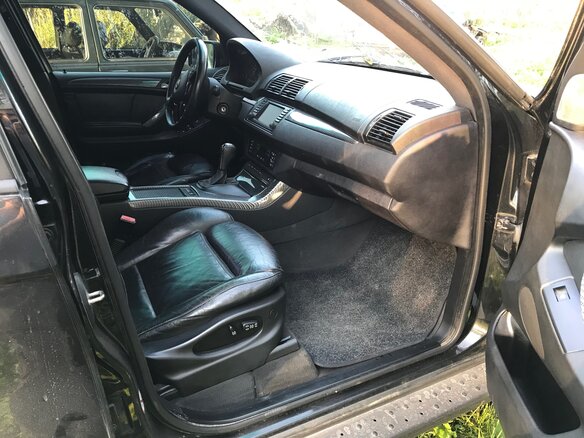2003 BMW X5 4.6is I (E53), чёрный, 619000 рублей - вид 8