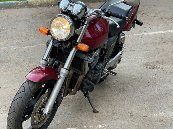 1994 Honda CB 400 Super Four, пурпурный, 300000 рублей - вид 4