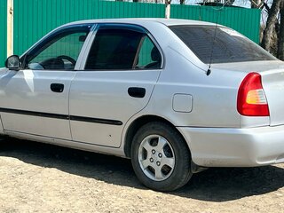 2007 Hyundai Accent ТагАЗ II, серебристый, 315000 рублей, вид 2