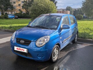 2010 Kia Picanto I Рестайлинг, синий, 380000 рублей, вид 1