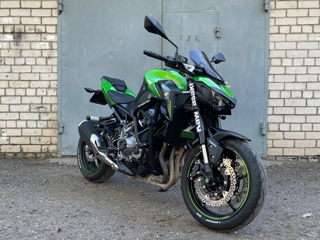 2018 Kawasaki Z 900, зелёный, 900000 рублей, вид 5