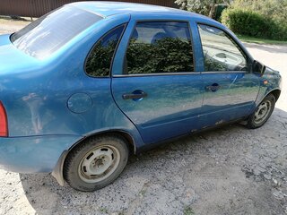 2006 Lada (ВАЗ) Kalina I, синий, 115000 рублей, вид 2