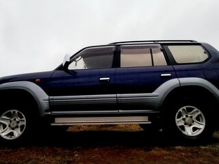 1996 Toyota Land Cruiser Prado 90 Series, фиолетовый, 1000000 рублей, вид 4