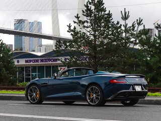 2013 Aston Martin Vanquish Volante II, синий, 12000000 рублей, вид 3
