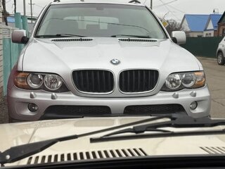 2004 BMW X5 3.0i I (E53) Рестайлинг, серебристый, 1200000 рублей, вид 4