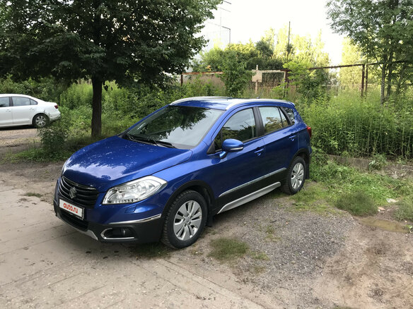 2014 Suzuki SX4 II (S-Cross), синий