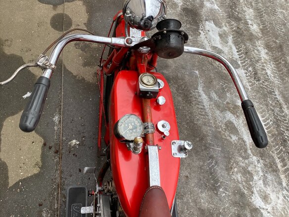 1926 Indian Scout, красный - вид 5