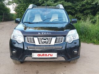 2012 Nissan X-Trail II Рестайлинг, чёрный, 1550000 рублей, вид 1