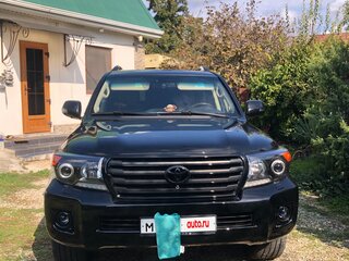 2014 Toyota Land Cruiser 200 Series Рестайлинг 1, чёрный, 4750000 рублей, вид 1