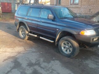 2005 Mitsubishi Pajero Sport I Рестайлинг, синий, 700000 рублей, вид 4
