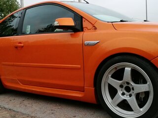 2007 Ford Focus ST II, оранжевый, 1300000 рублей, вид 4