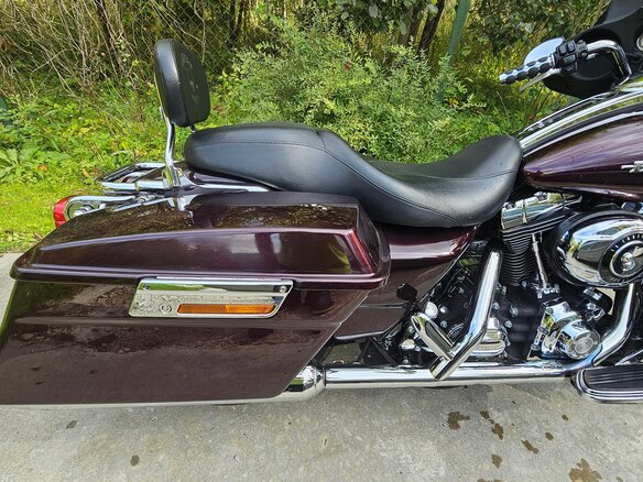 2007 Harley-Davidson Street Glide, пурпурный, 880000 рублей - вид 16