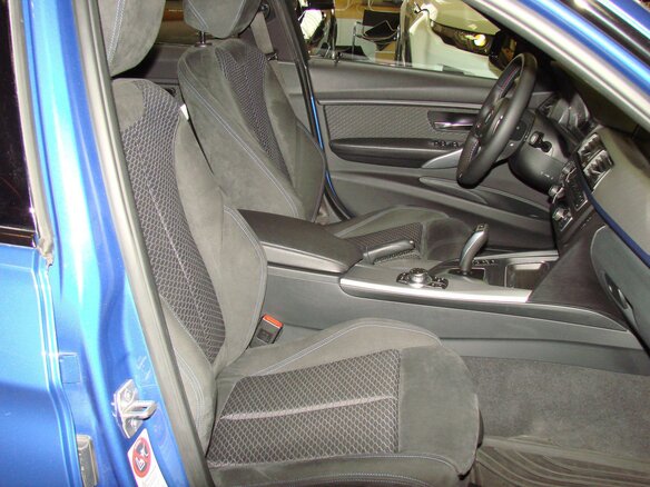 2012 BMW 3 серии 328i xDrive VI (F3x), синий - вид 8