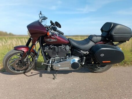 2018 Harley-Davidson Sport Glide, пурпурный, 1510000 рублей, вид 5