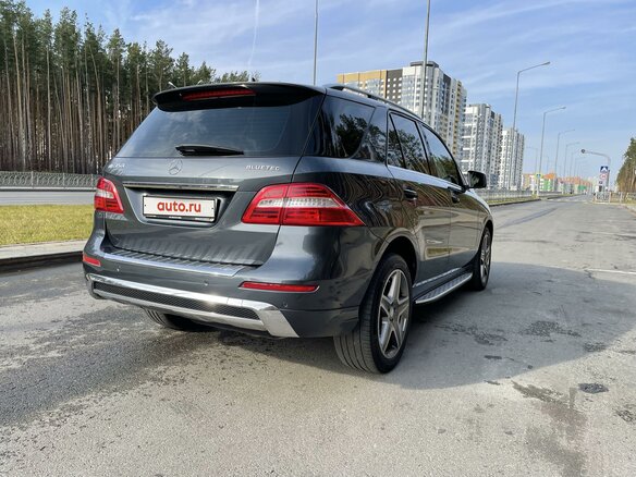 2014 Mercedes-Benz M-Класс 350 CDI III (W166), серый, 3350000 рублей - вид 5
