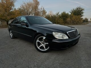 2000 Mercedes-Benz S-Класс 320 Long IV (W220), чёрный, 900000 рублей, вид 5