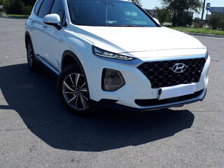 2019 Hyundai Santa Fe IV, белый, 3000000 рублей, вид 3