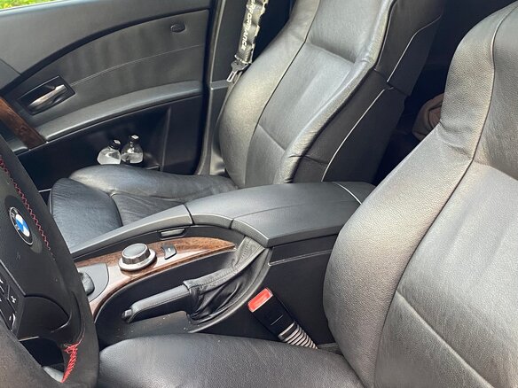 2006 BMW 5 серии 525i V (E60/E61), серебристый, 1200000 рублей - вид 10