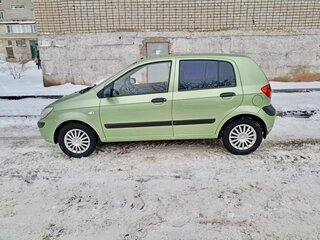 2008 Hyundai Getz I Рестайлинг, зелёный, 555000 рублей, вид 2