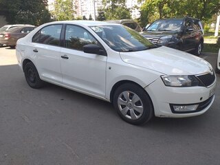 2015 Skoda Rapid I, белый, 800000 рублей, вид 2