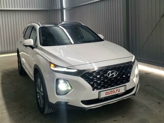 2019 Hyundai Santa Fe IV, белый, 2419787 рублей, вид 2