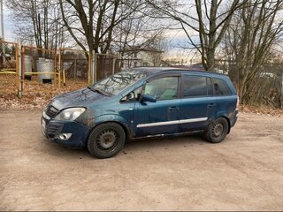 2007 Opel Zafira B, синий, 320000 рублей, вид 2