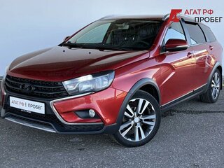 2019 Lada (ВАЗ) Vesta SW Cross I, красный, 849000 рублей, вид 1
