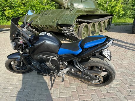 2007 Yamaha FZ1, чёрный, 395000 рублей, вид 1
