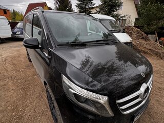 2019 Mercedes-Benz V-Класс Long 220 d длинный III (W447) Рестайлинг, чёрный, 4260000 рублей, вид 3
