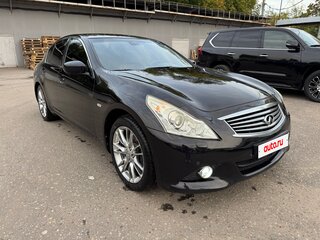 2012 Infiniti G25 IV, чёрный, 1390000 рублей, вид 1