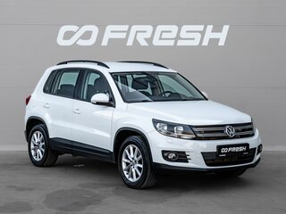 2014 Volkswagen Tiguan I Рестайлинг, белый, 1325000 рублей, вид 1