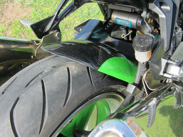 2008 Kawasaki Z 1000, зелёный, 785000 рублей - вид 7