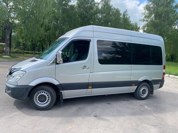 2010 Mercedes-Benz Sprinter, серебристый, 3100000 рублей