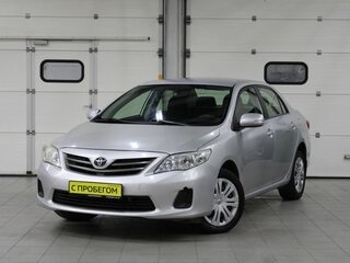 2012 Toyota Corolla X (E140, E150) Рестайлинг, серебристый, 857000 рублей, вид 1