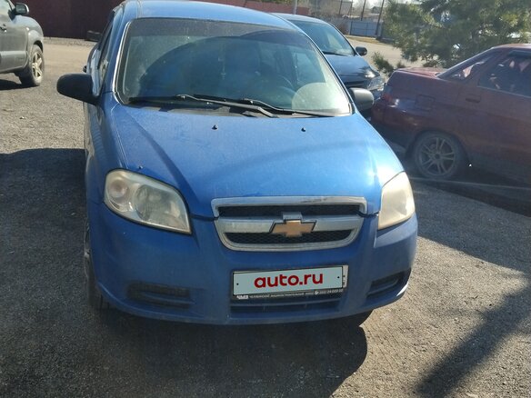 2007 Chevrolet Aveo I Рестайлинг, синий, 350000 рублей - вид 3