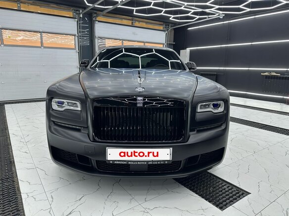 2018 Rolls-Royce Ghost I Рестайлинг (Series II), чёрный, 18000000 рублей