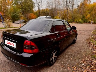 2008 Lada (ВАЗ) Priora I, чёрный, 380000 рублей, вид 4